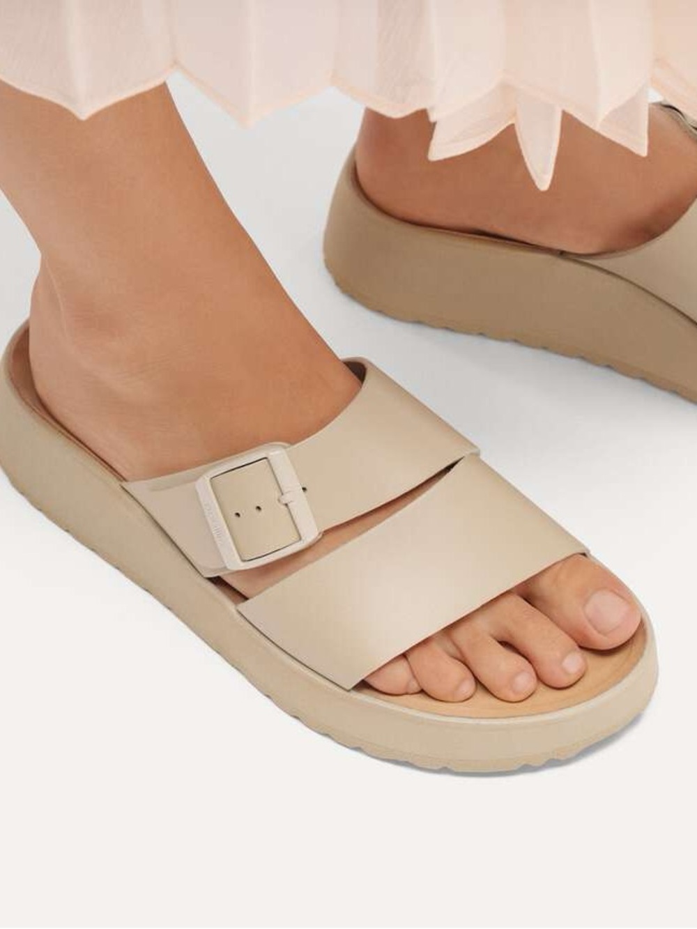 Birkenstocks Papillio Almina Leather Wedges Butter Yellow